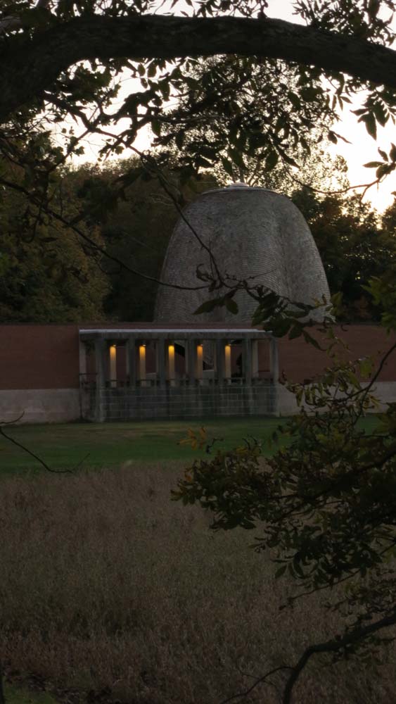 Behind Roofless Church