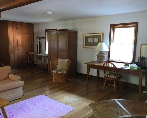 Living room at the Poet's House