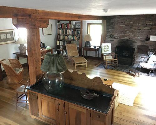 Large living room at the Poet's House