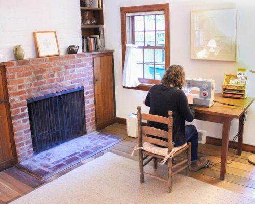 Barrett-Gate House living room area
